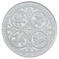 Bognár György (1944-) 1996. "Millecentenárium" kétoldalas jelzett Ag emlékérem, kapszulába...