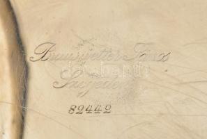 Braunswetter János Szeged nagy méretű zsebóra. Fém tokkal, jelzett tok, jelzett számlap, jelzett sze...