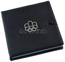 Kanada 1973. 5$ Ag (2xklf) + 10$ Ag (2xklf) "Montreal Olimpia" négy darabos szett eredeti ...