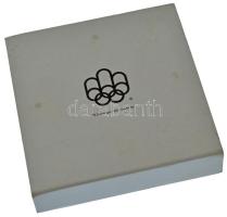 Kanada 1973. 5$ Ag (2xklf) + 10$ Ag (2xklf) "Montreal Olimpia" négy darabos szett eredeti ...