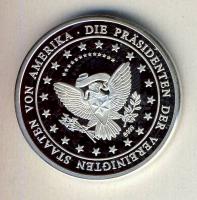 Németország DN "USA-elnökök - Bill Clinton" Ag 8,5g emlékérem T:PP