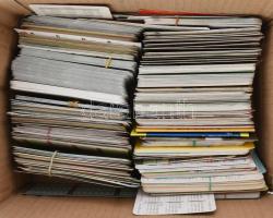 cca 1984-2023 Nagy vegyes kártyanaptár tétel, kb. 150 db. Főleg modernek, és közte számos ismétlődéssel.