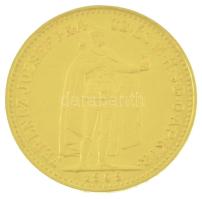 1909KB 10K Au "Ferenc József" Körmöcbánya (3,40g/0.900) T:AU,XF kis ph. Hungary 1909KB 10 ...