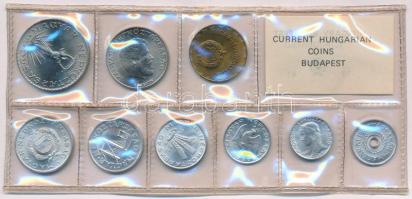 1981. 2f-20Ft (10xklf) érmés forgalmi sor fóliatokban T:UNC Adamo FO14