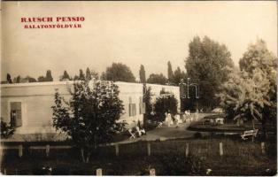 1928 Balatonfüred, Rausch Pensio. photo