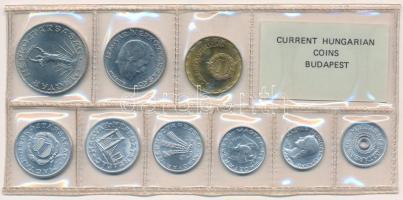 1982. 2f-20Ft (10xklf) érmés forgalmi sor fóliatokban T:UNC Adamo FO15
