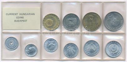 1983. 2f-20Ft (10xklf) érmés forgalmi sor fóliatokban T:UNC Adamo FO16