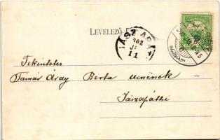 1908 Balatonföldvár, Kelet felől tekintve