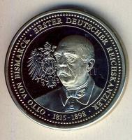 Németország DN "Német történelem - Otto von Bismarck" ffm emlékérem T:PP