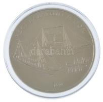 1997. 2000Ft Ag "Régi balatoni hajók / Helka és Kelén" tanúsítvánnyal, kapszulában, díszto...