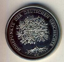 Németország DN "Német történelem - Otto von Bismarck" ffm emlékérem T:PP