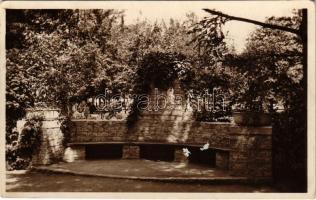 1929 Balatonfüred-fürdő, Blaha Lujza emlék