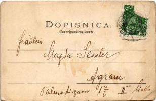 Ratece, Racchia, Ratschach; Delavci na ledu v Ratecah / Die Arbeiter am Eisbruch (Ober Krain) / work...