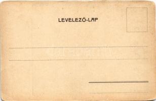 Hortobágy (?), tehenek, magyar folklór (kopott sarkak / worn corners)