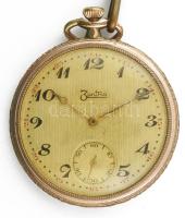 Zentra zsebóra. Jelzett, fém tokos, működő, jó állapotban d: 50 mm