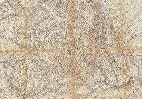 XIX. sz. közepe Ázsia térképek, 3 db: Kaszpi-tenger északi része, Szibéria részlete (Kazan, Orenburg...