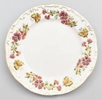 Zsolnay pillangó mintás nyolc! személyes étkészlet, kiegészítőkkel. Kézzel festett, jelzett, hibátla...