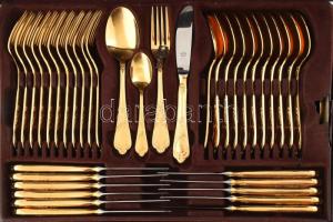 Solingeni 12 személyes rozsdamentes acél evőeszköz készlet. Nem használt, eredeti díszdobozban (zárh...