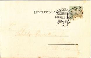 1903 Visegrád, Őrtorony. Zoler József kiadása (r)