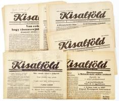 1957-1960 Kisalföld c. újság 15 db száma