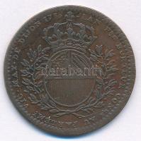 Franciaország 1733. "JeanJEAN Pre. BURTEUR CONer. AU PARLEMt. VIC. MAY. DE DIJON / REGIT PATRIVS AMOR" kétoldalas bronz emlékérem (30mm) T:F France 1733. "JEAN Pre. BURTEUR CONer. AU PARLEMt. VIC. MAY. DE DIJON / REGIT PATRIVS AMOR" two-sided bronze medallion (30mm) C:F