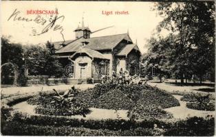 1913 Békéscsaba, Liget részlet