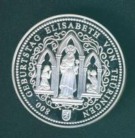 Németország 2007. "Német pénzverdék - Árpádházi Thüringiai Szt. Erzsébet" ffm emlékérem T:PP HUNGARIKA!