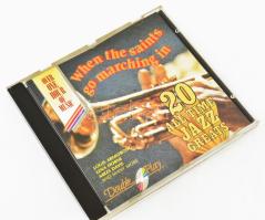 When The Saints Go Marching In - 20 All Time Jazz Greats (Válogatás). CD, Album. Double Play. Kissé karcos lemez.