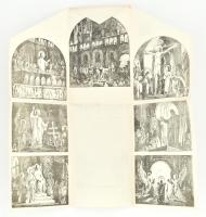 1938 Pécs, kihajtható prospektus