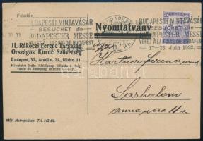 1922 A II. Rákóczi Ferenc Társaság Országos Kuruc Szövetség rendkívüli tisztújító közgyűlésének megh...