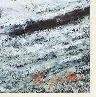 Kisújszállási István (1940-?): Tordai utca, Felsőbánya. Vegyes technika, papír, jelzett. 48,5x32 cm....