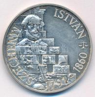 1991. 500Ft Ag "Széchenyi István" T:UNC patina Adamo EM122