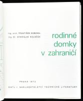Vegyes csehszlovák építészeti könyvtétel, 3 db: 

"Nás dom", navrhovanie, zariadovanie a...