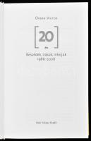 Orbán Viktor: 20 év. Beszédek,írások, interjúk. 2006, Heti Válasz Kiadó. Kiadói kartonált kötés, jó ...