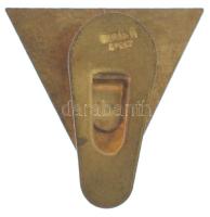 1937. "Késmárk Csoport" zománcozott bronz gomblyukjelvény "BERÁN N BPEST" gyártó...