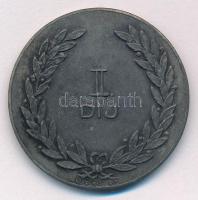 1909. "Ózdi Vasas Testgyakorló Kör 1909 - II. díj" fém díjérem "LUDVIG BP" gyárt...