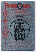 1981. Pannonia Nemzetközi Motoros Találkozó - Sirok fém lemezplakett műbőr tokban (80x55mm) T:AU