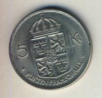 Svédország 1972. 5K "VI. Gusztáv" T:2