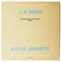 J. S. Bach, Keith Jarrett - Das Wohltemperierte Klavier Buch I. 2 x Vinyl, LP, Stereo. (2 lemezes, díszdobozos kiadás, kísérőfüzettel). ECM New Series, Németország, 1988. E