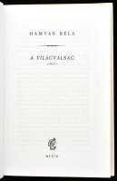 Hamvas Béla: A világválság (1937). 2022, Medio. Kiadói egészvászon kötés, papír védőborítóval, jó ál...