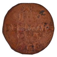 2011. II. Rákóczi Ferenc 1704-1711. Denár mintájára készült Cu "MÉE" utánveret emlékérem, ...