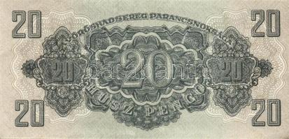 1944. 20P "V.H." (3x) egymásutáni sorszámokkal T:I,I-