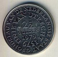 Hollandia 1979. 2 1/2 Gulden "Julianna királynő" T:BU