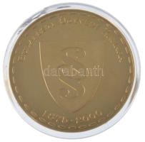2000. "Budapesti Ügyvédi Kamara 1875-2000" aranyozott fém emlékérem (42,5mm) T:PP fo