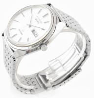 Citizen quartz férfi karóra dátum funkcióval. Elem nélkül, fém szíjjal.d: 38 mm