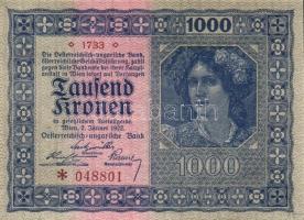Ausztria/Osztrák Magyar Bank 1922. 1000K T:I