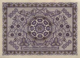 Ausztria/Osztrák Magyar Bank 1922. 1000K T:I