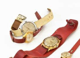 Régi mechanikus karórák 10 db, közötte működő, Dugana