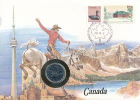 Kanada 1987. 25c felbélyegzett borítékban, bélyegzéssel T:1 Canada 1987. 25 Cents in envelope with stamp and cancellation C:UNC