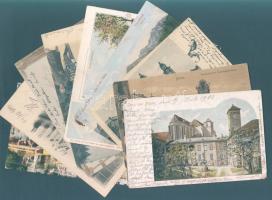 10db magyar és osztrák városképes lap 1900-as évekből